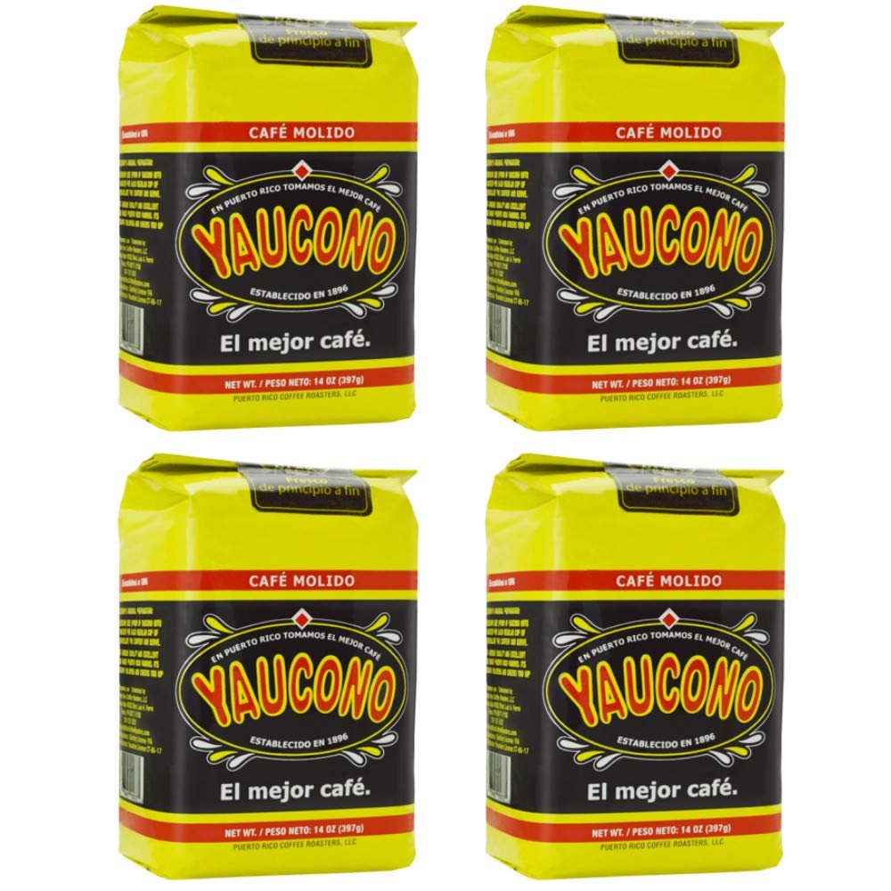 Yaucono Ground Coffee, Medium Roast, Puerto R...