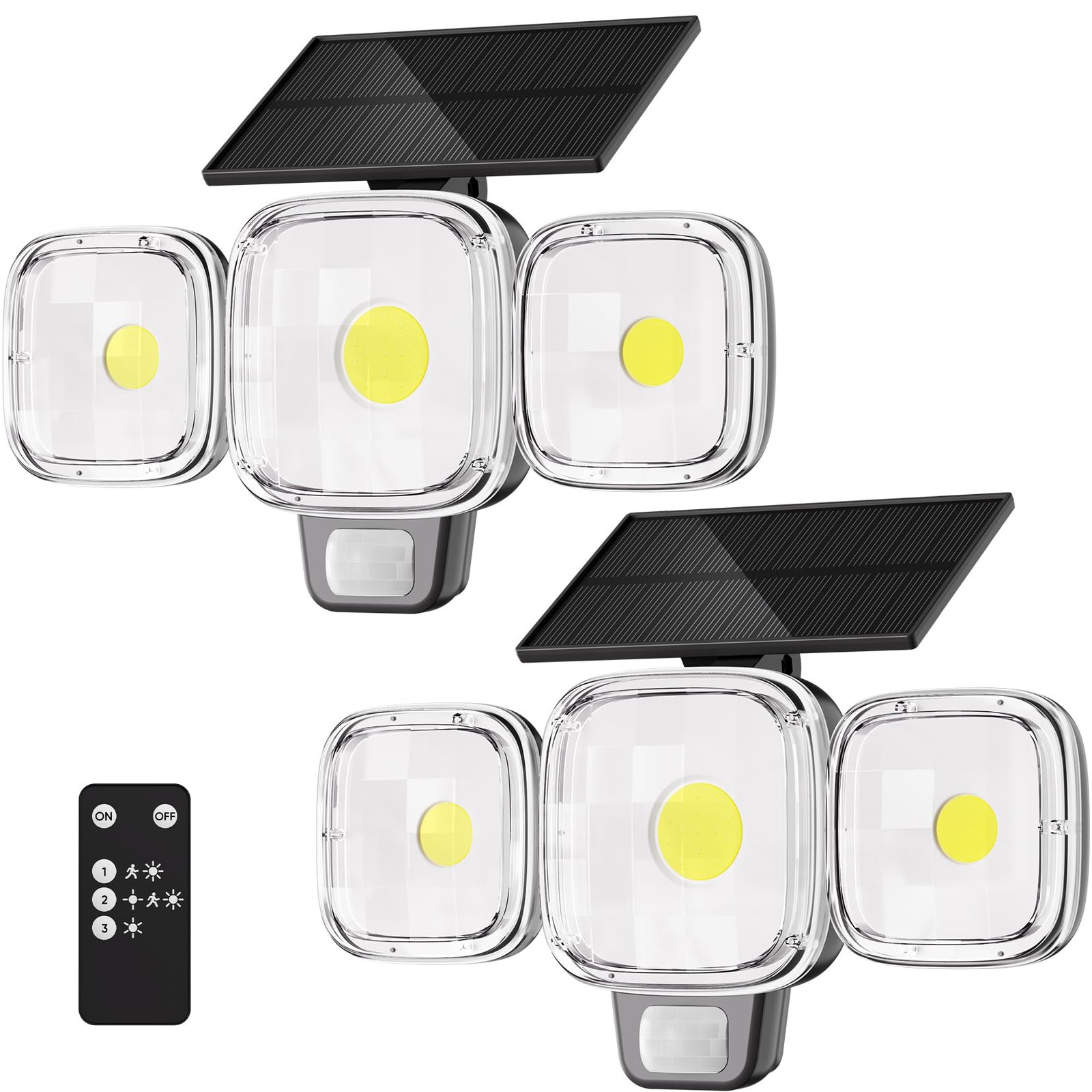 3 Modes 270° Solar Motion Sensor Outdoor Ligh...