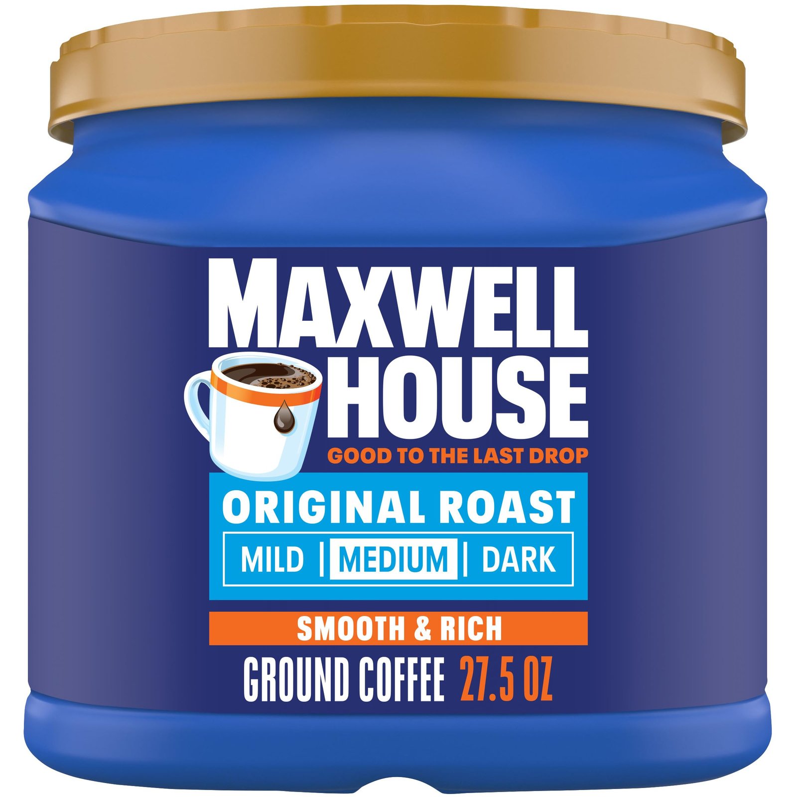 Maxwell House Ground Coffee, Original Roast, ...