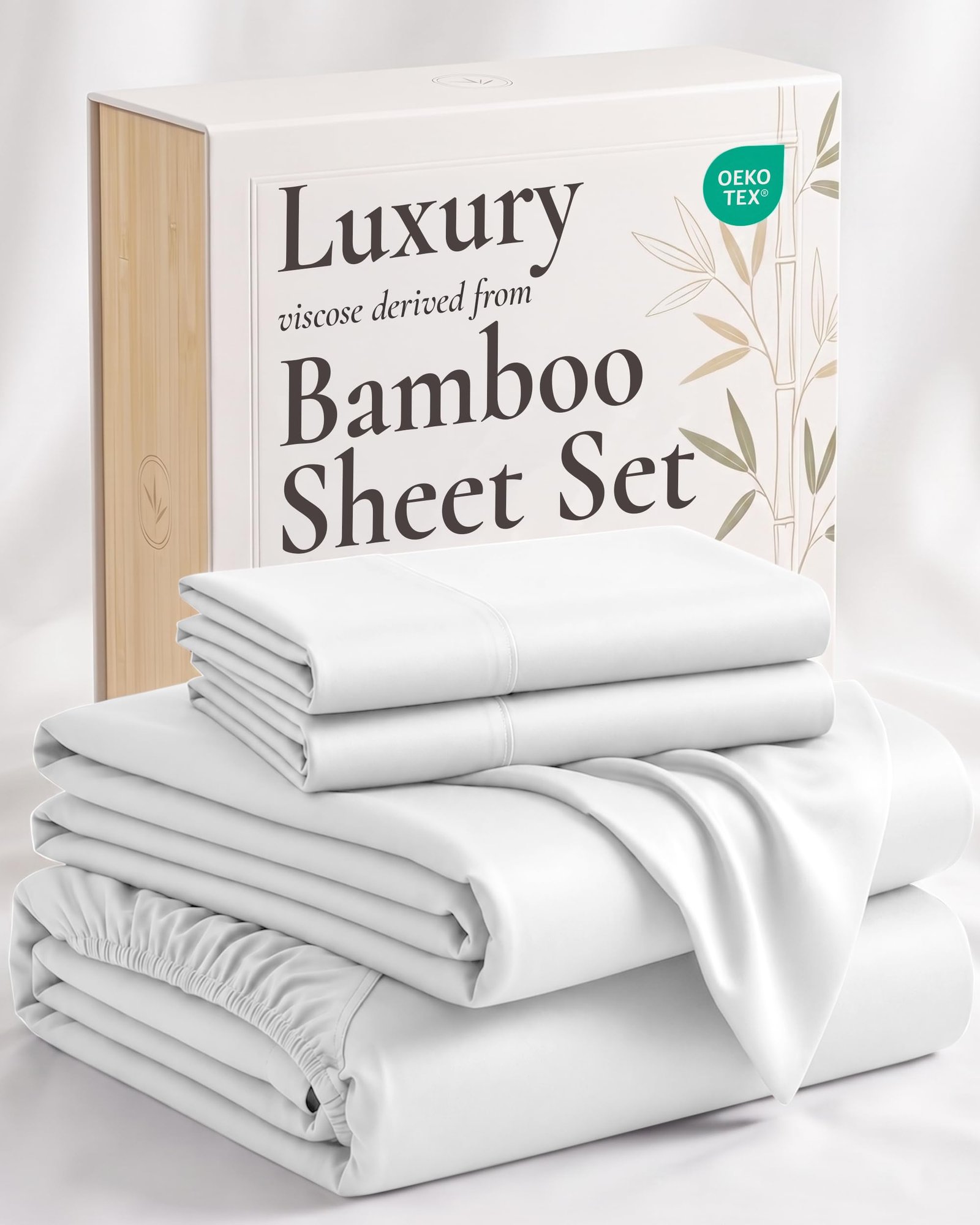 Hotel Sheets Direct 4 Piece Bed Sheet Set Kin...