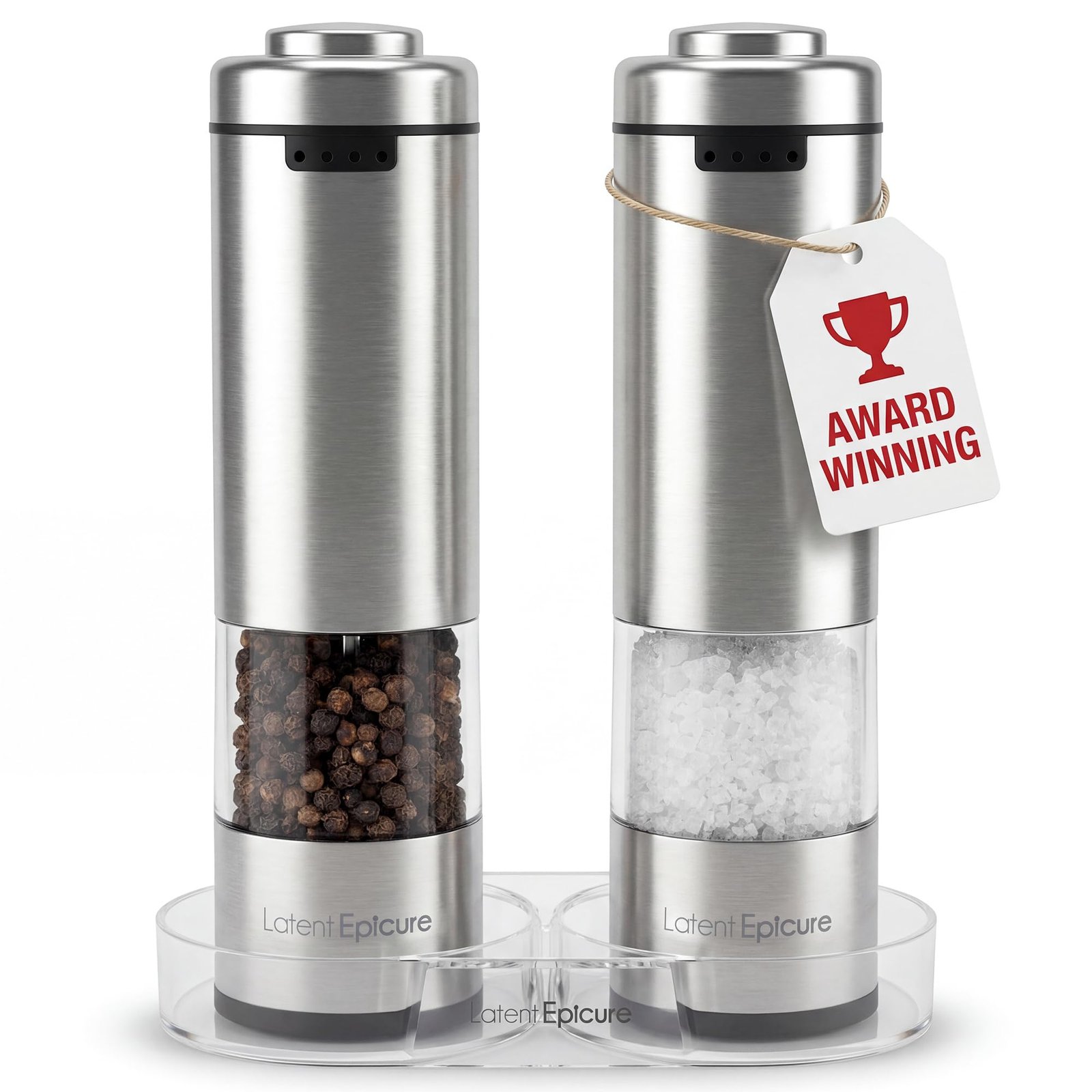 Latent Epicure Electric Salt and Pepper Grind...
