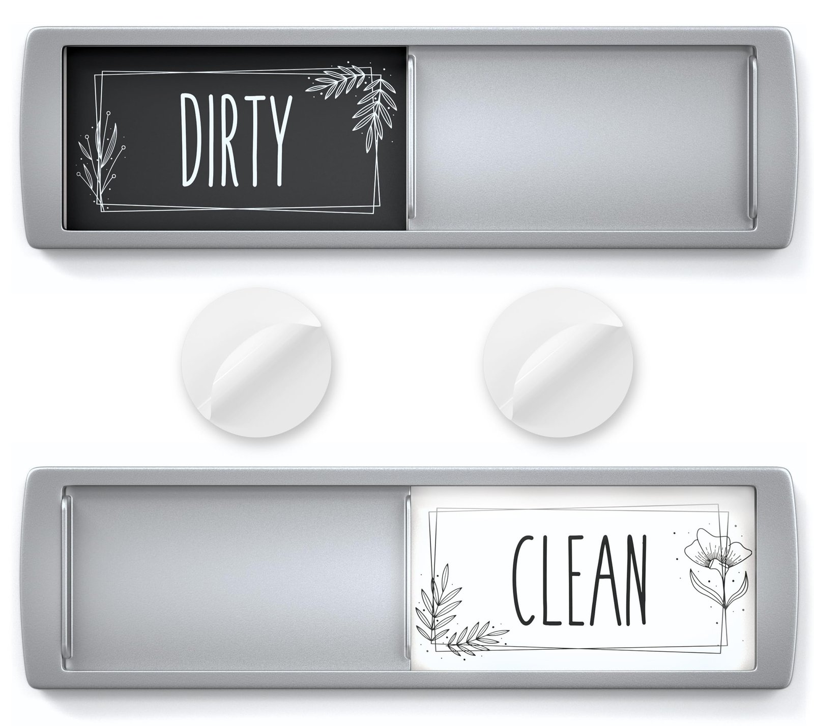 ASSURED SIGNS Dishwasher Magnet Clean Dirty S...