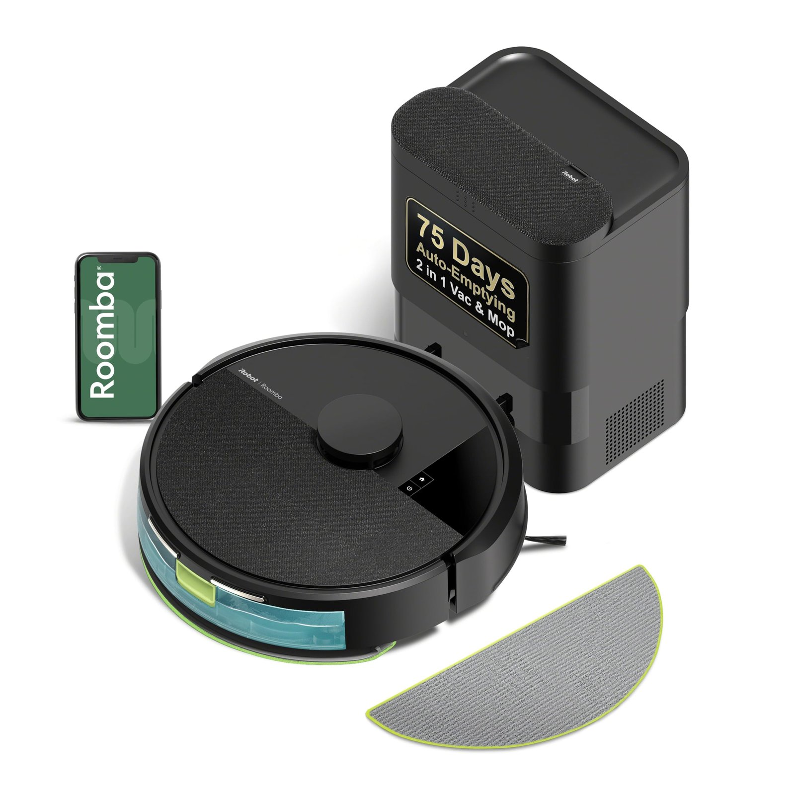 iRobot Roomba 105 Combo Robot Vacuum & Mop wi...