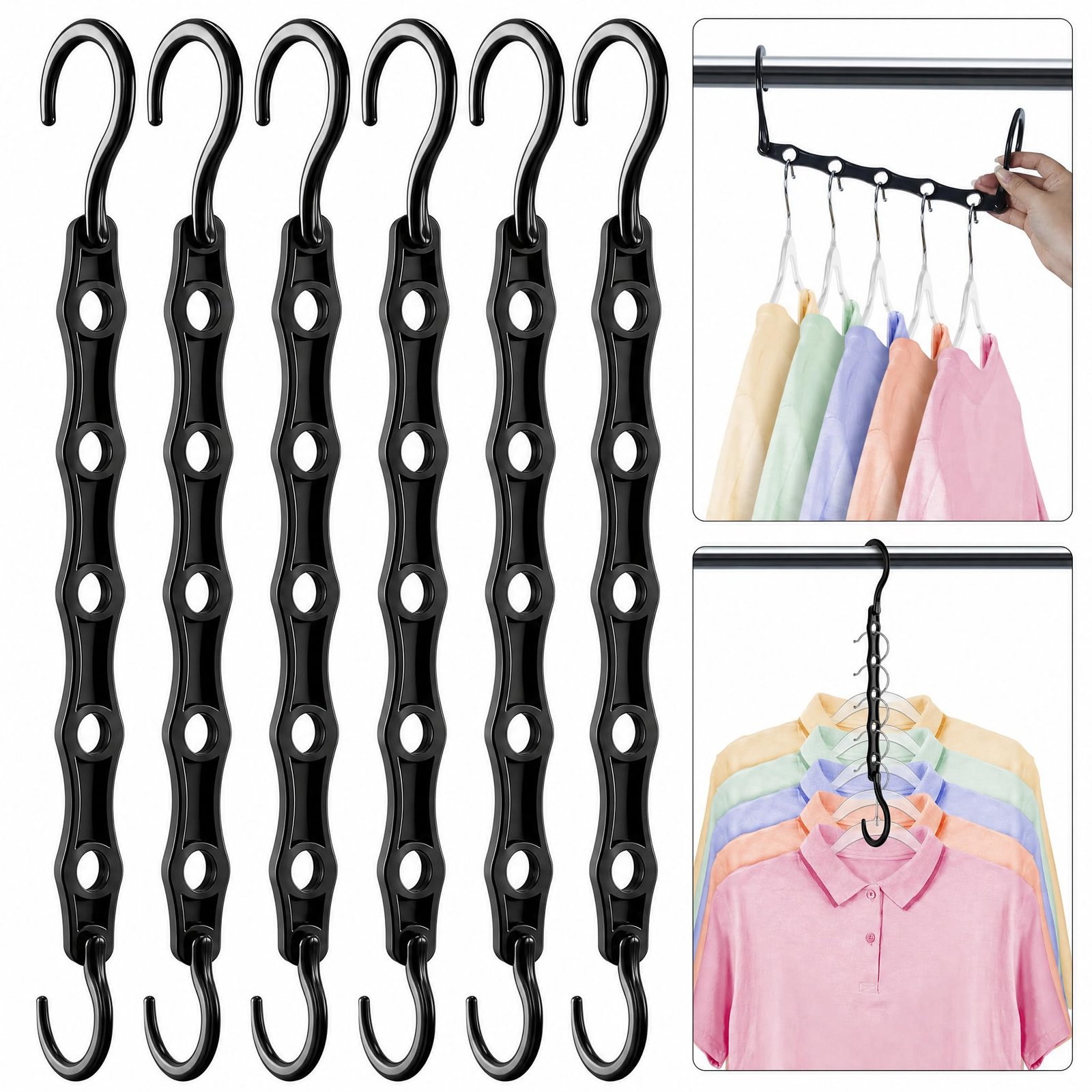 HOUSE DAY College Dorm Essentials 6 Pack, Mul...