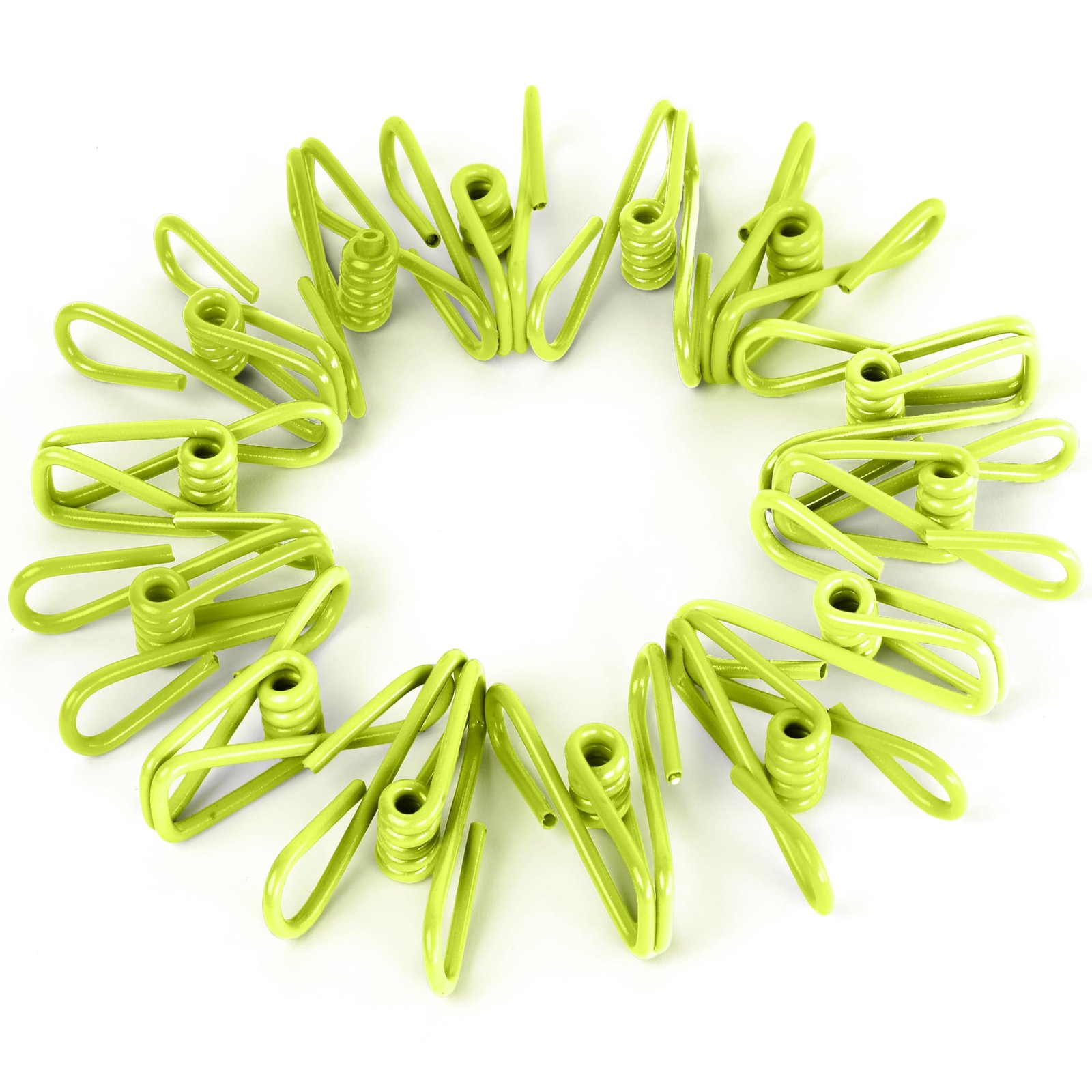 30 Pack Green Chip Bag Clips for Food - PVC 2...