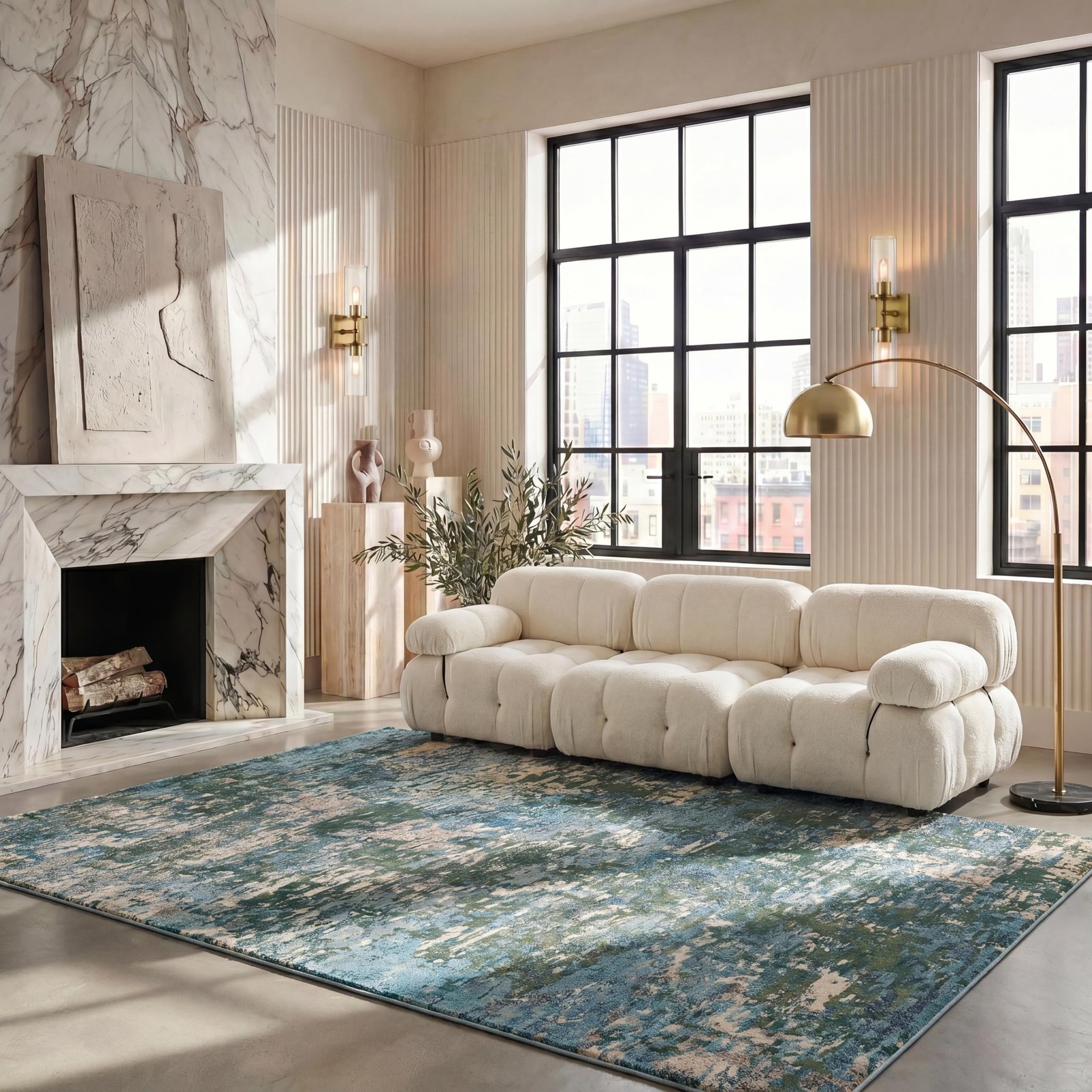 SAFAVIEH Area Rug 8x10 - Madison Collection -...