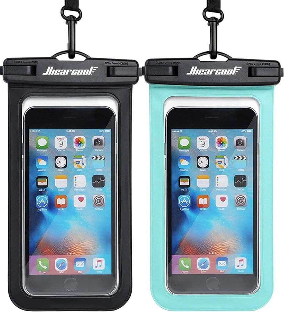 Hiearcool Waterproof Phone Pouch, Waterproof ...