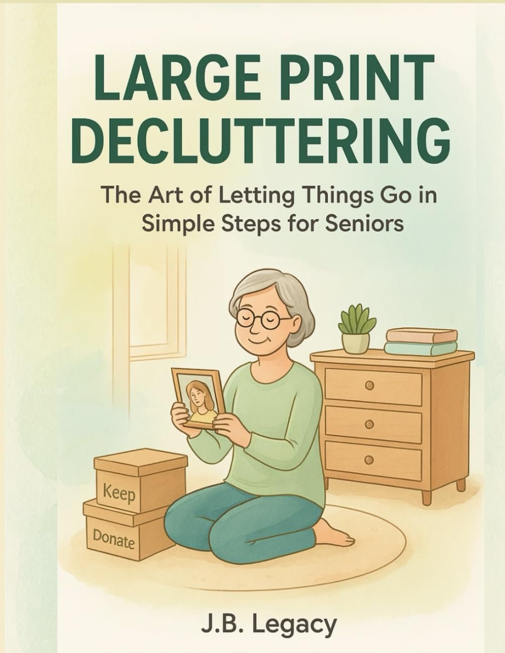 Large Print Decluttering: The Art of Letting ...