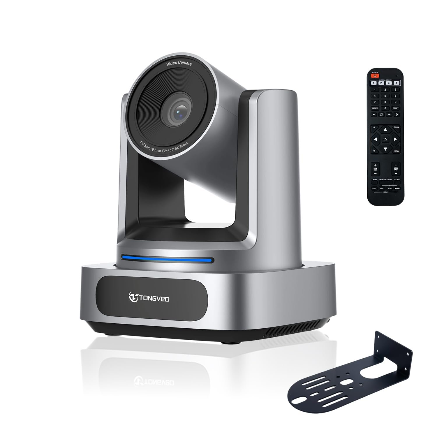 4K PTZ Camera AI Auto Tracking 3X Optical Zoo...