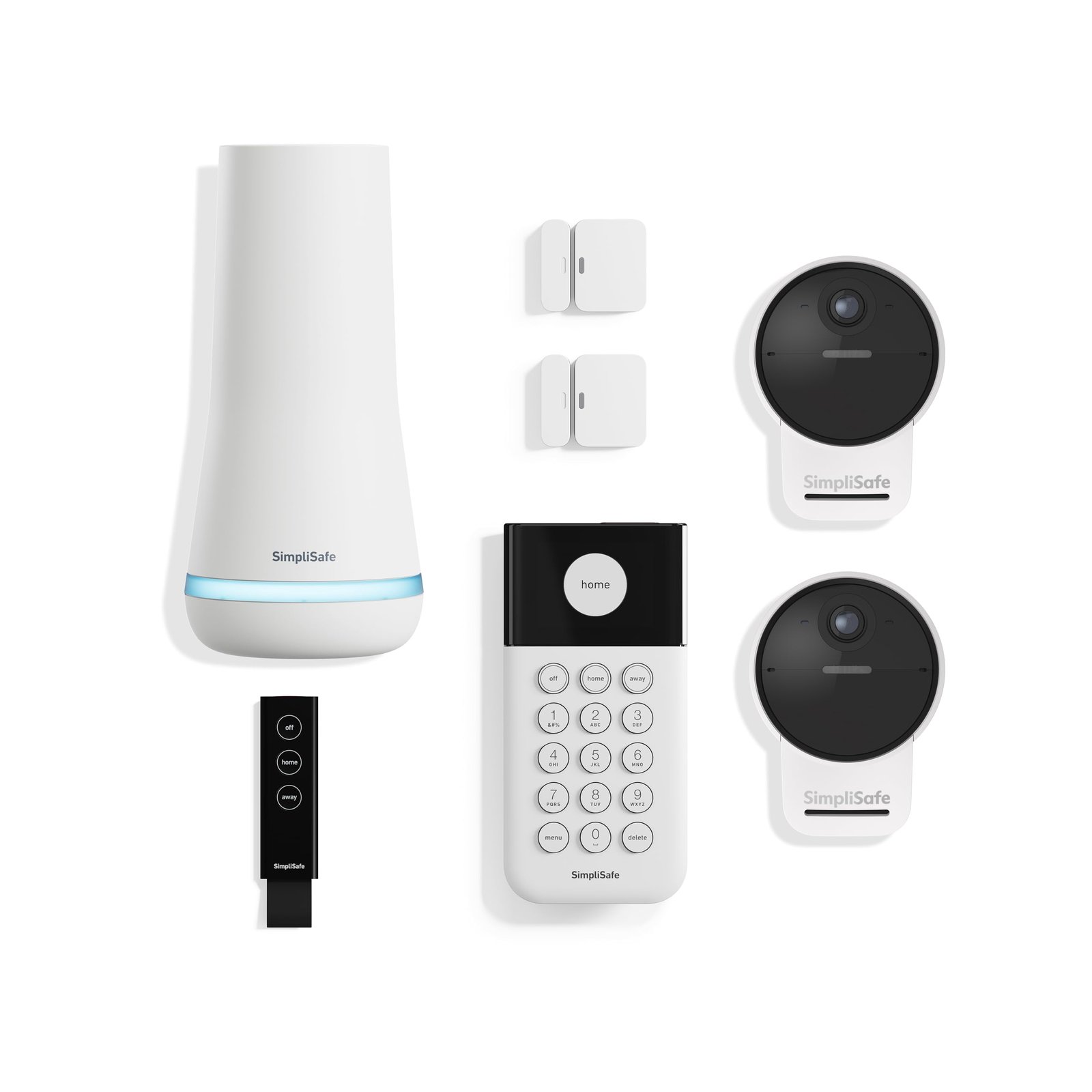 SimpliSafe 7 Piece Wireless Outdoor Camera Ho...