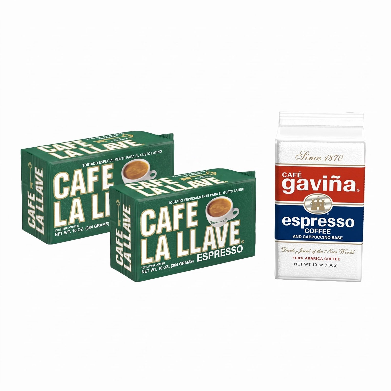 Cafe La Llave Cuban-Style Espresso Dark Roast...