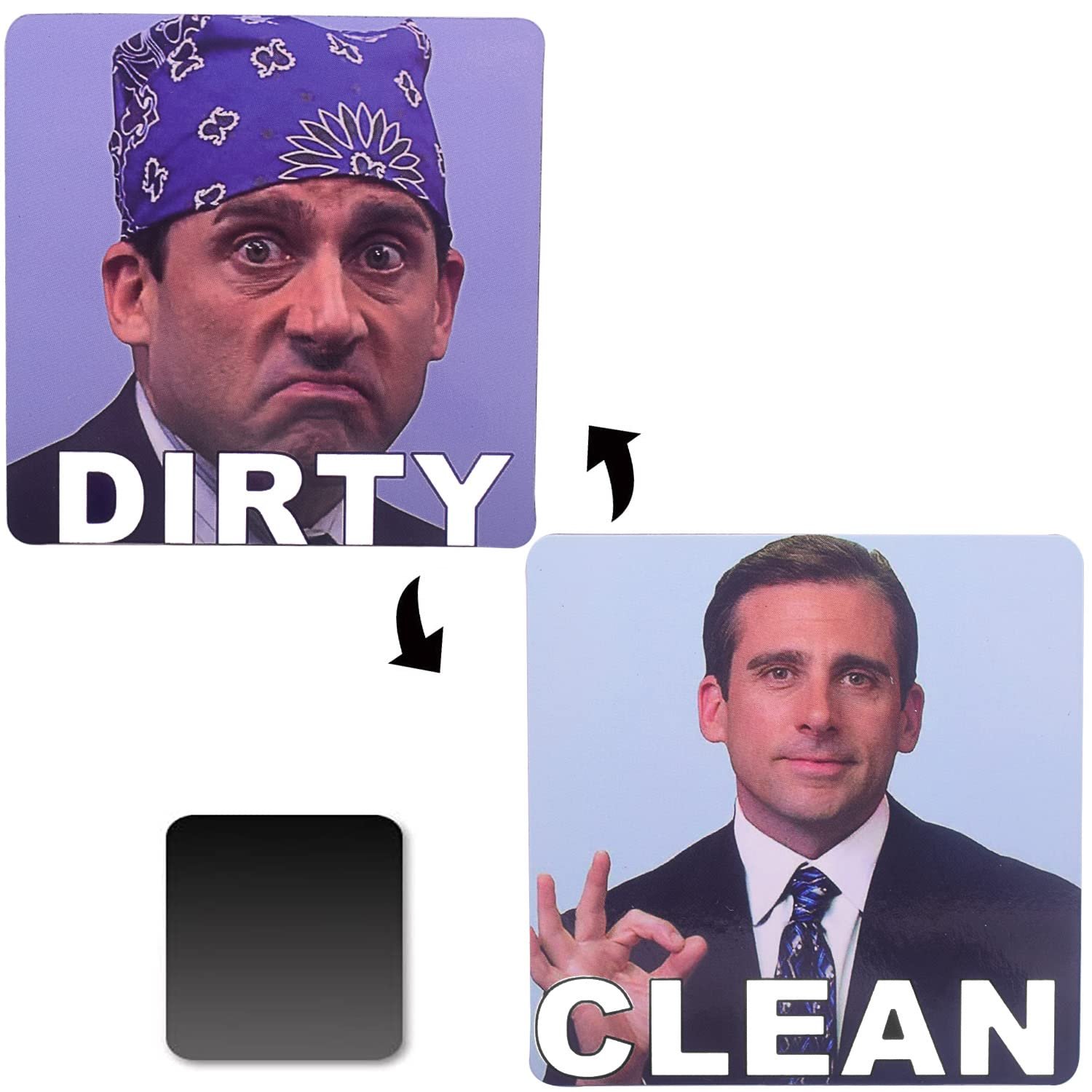 Clean and Dirty Magnet，Dishwasher Magnet Clea...
