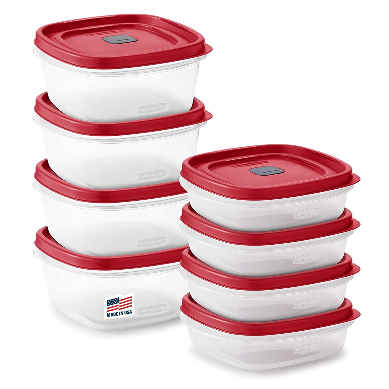 Rubbermaid 16-Piece BPA-Free Plastic Food Sto...