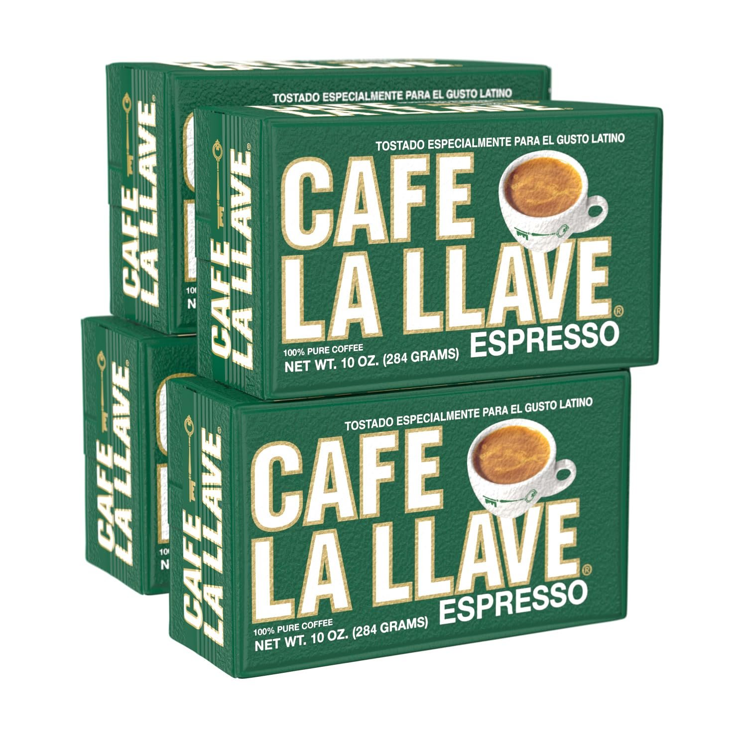Café La Llave Espresso Ground Coffee, Dark Ro...
