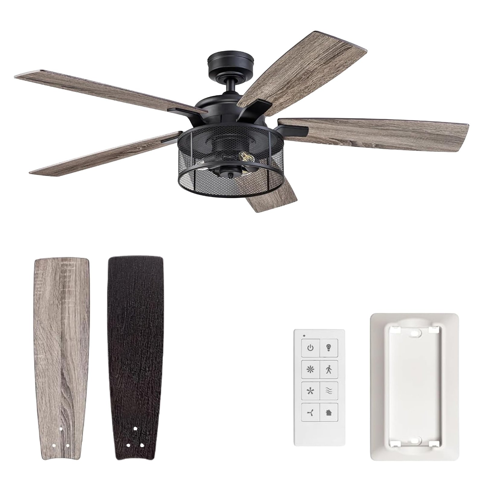 Honeywell Carnegie Industrial Ceiling Fan w/ ...