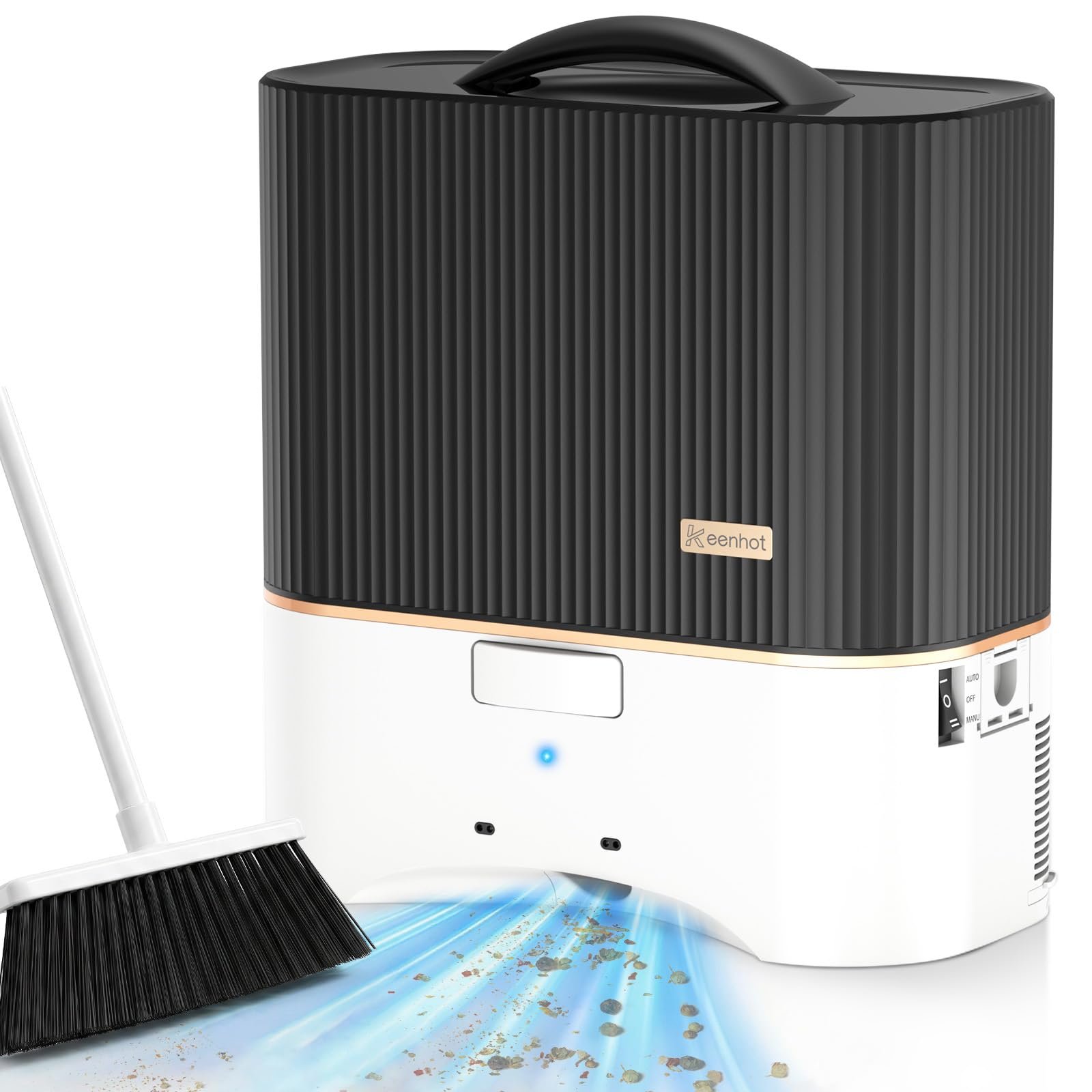 Touchless Vacuum Dustpan 27,000Pa Suction 7L ...