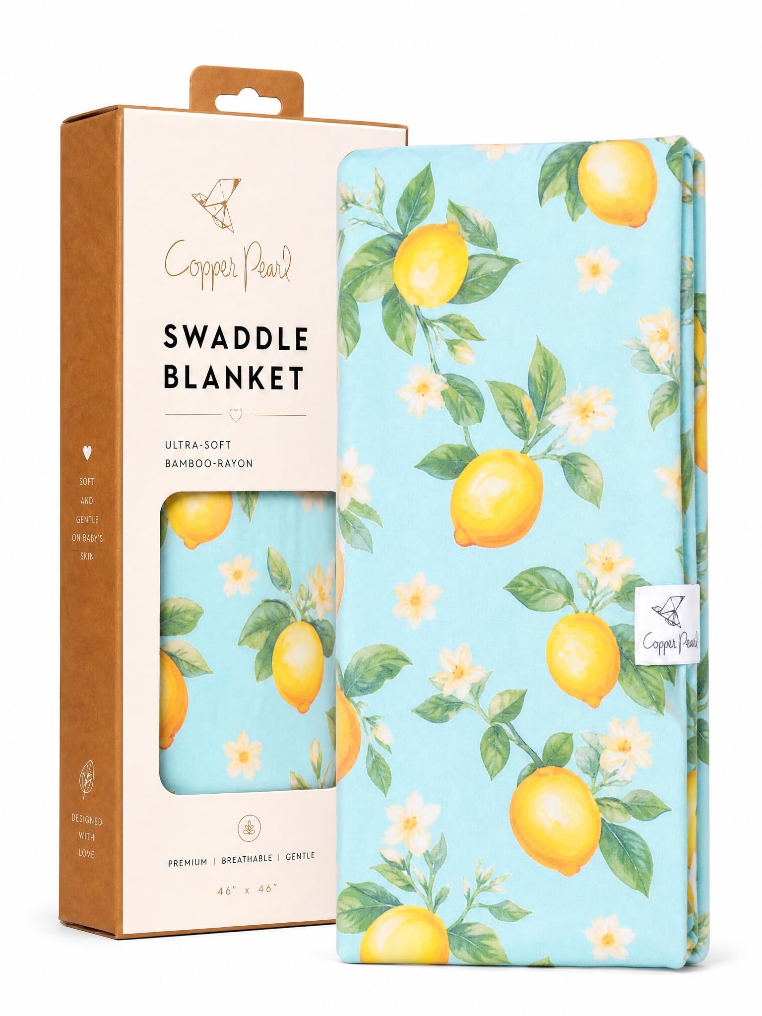 Copper Pearl Swaddle Blankets for Newborns | ...