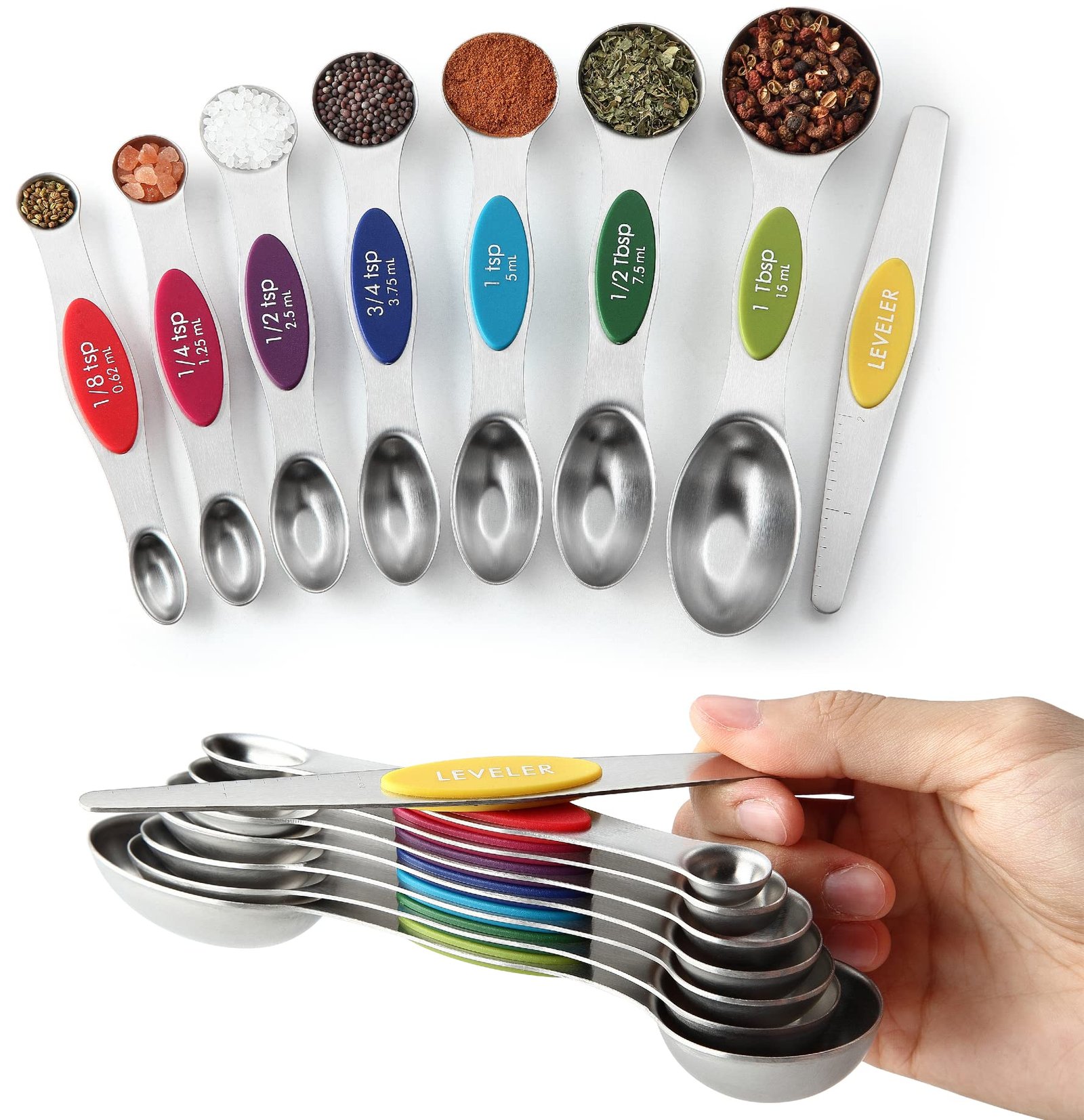 Spring Chef Stainless Steel 8 Magnetic Measur...