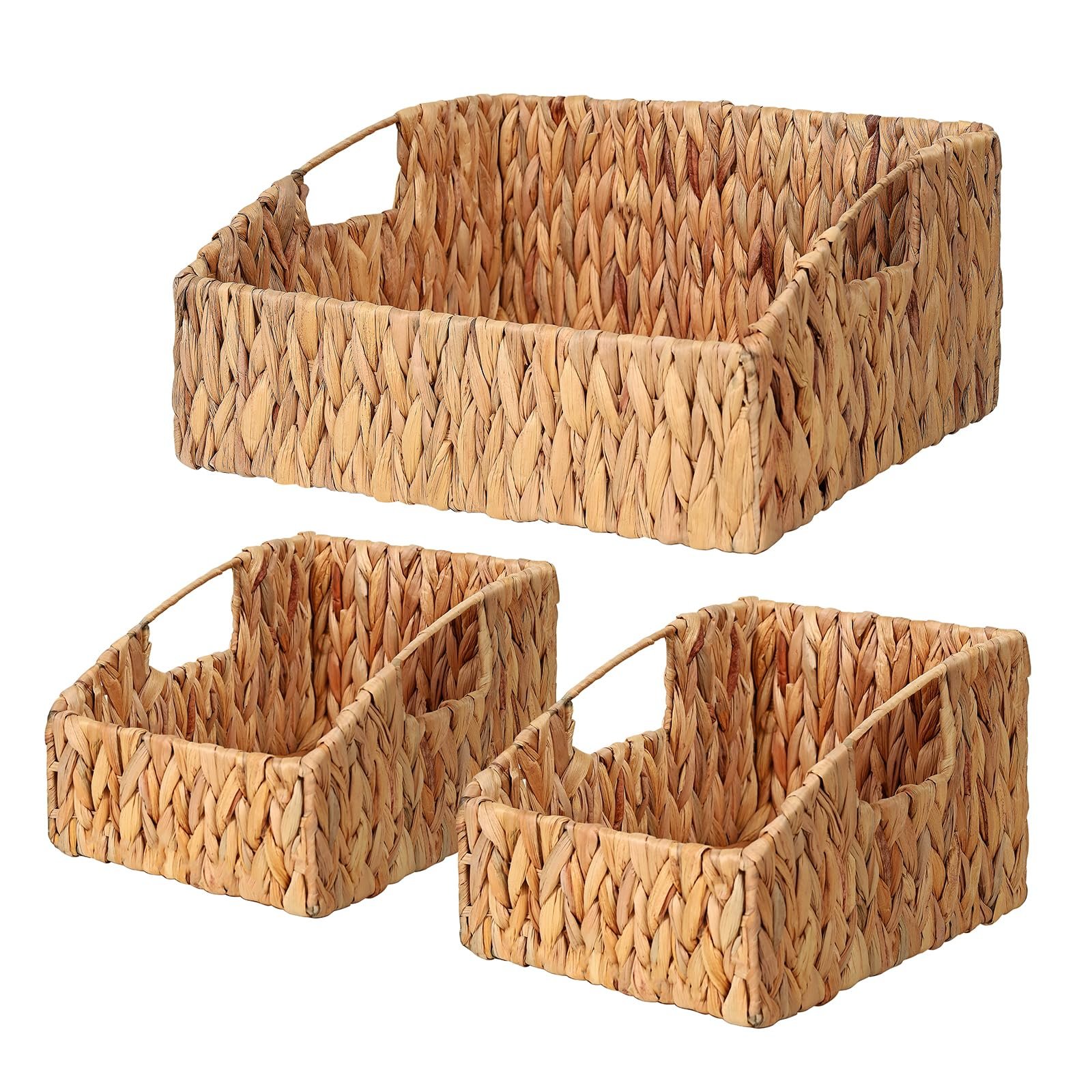 Pantry Baskets for Organizing, Wicker Basket ...