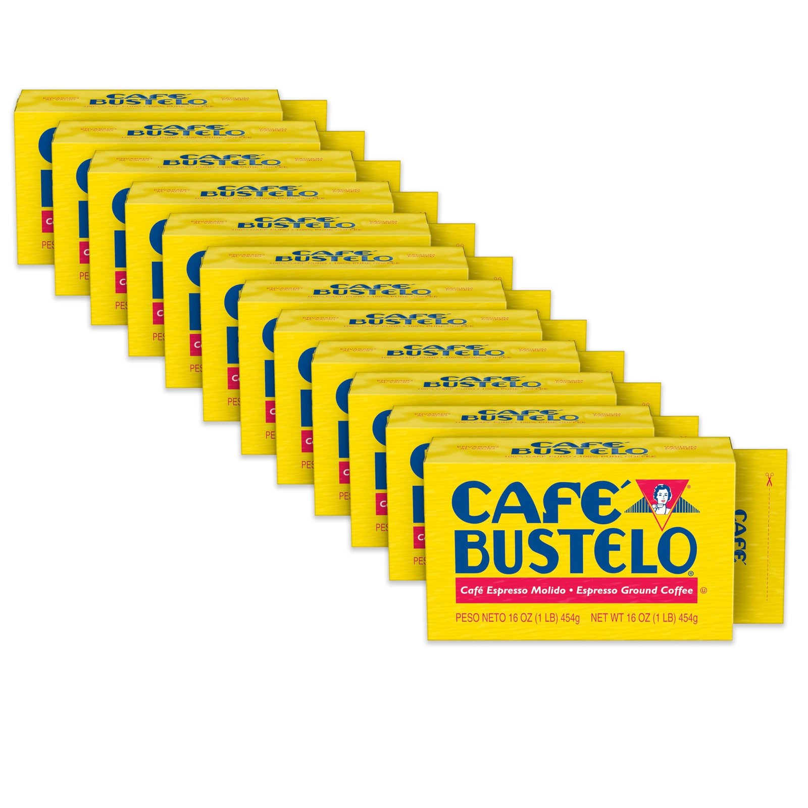 Café Bustelo Ground Coffee, Dark Roast, 16-Ou...