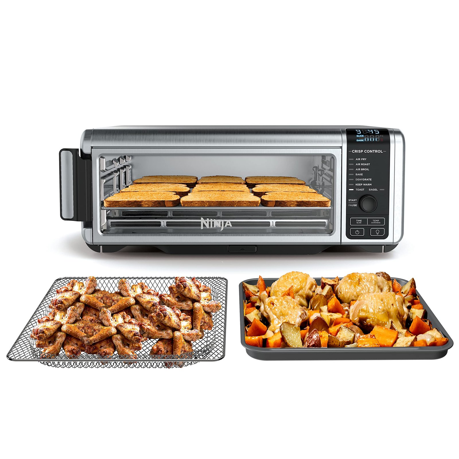 Ninja Digital Air Fry Countertop Oven, 8-in-1...