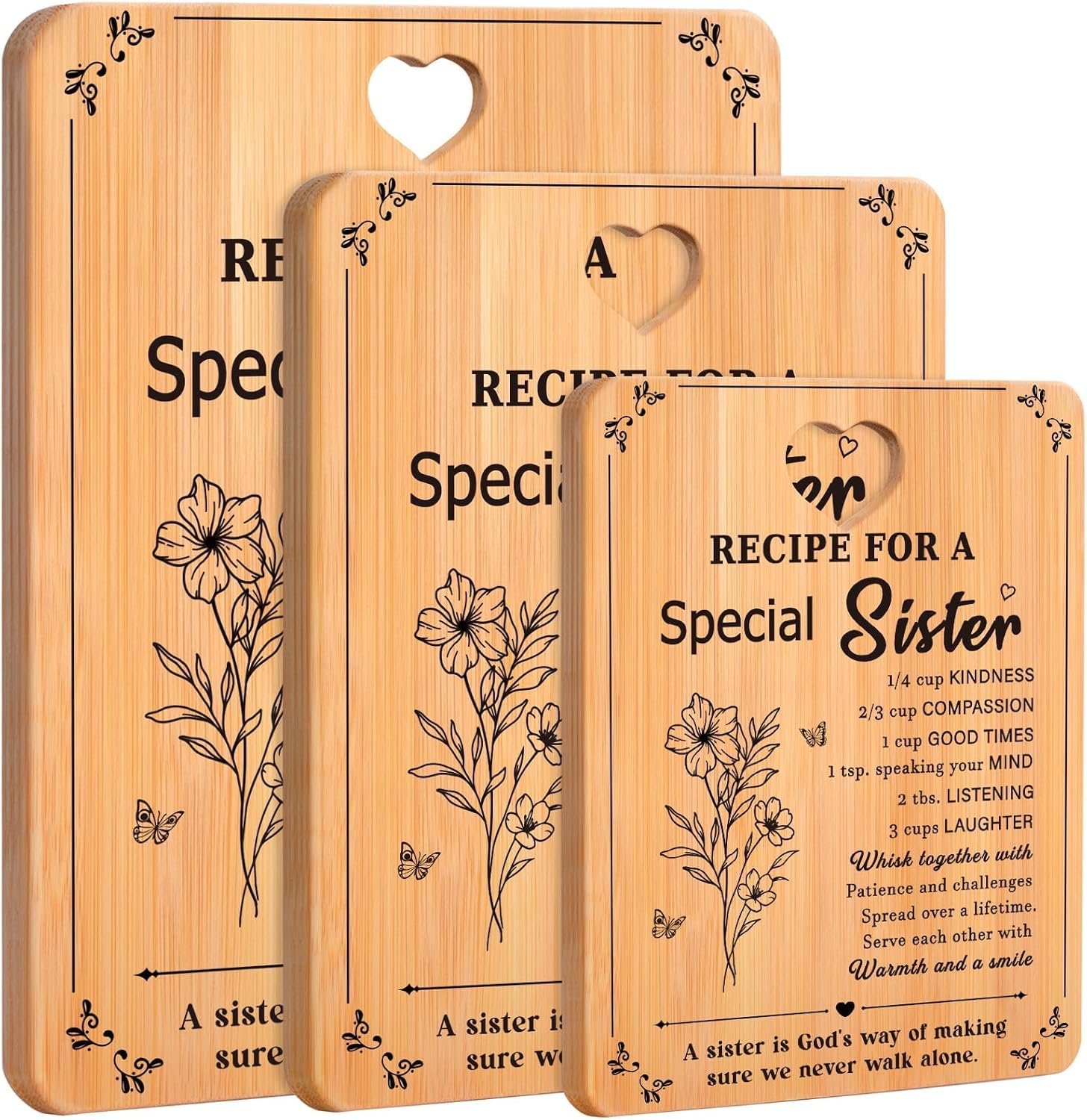 Sister Birthday Gifts - "Recipe for a Special...