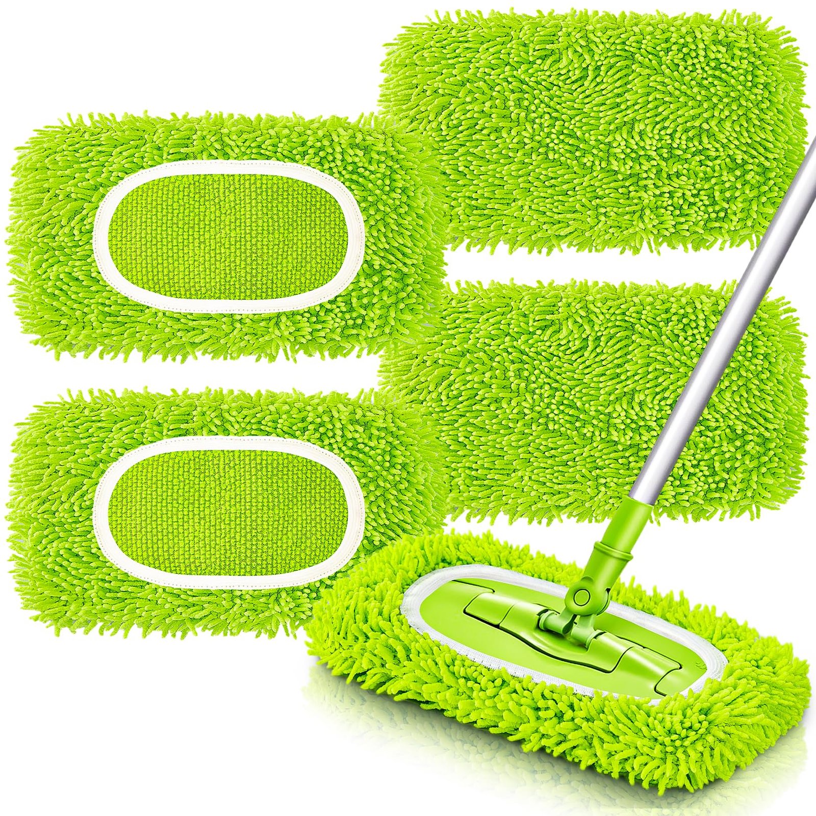 Unoutur Reusable Dry Sweeping Cloths Microfib...